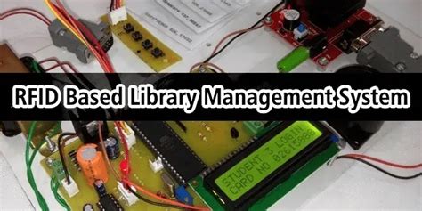 rfid based library management system using microcontroller|library management system.